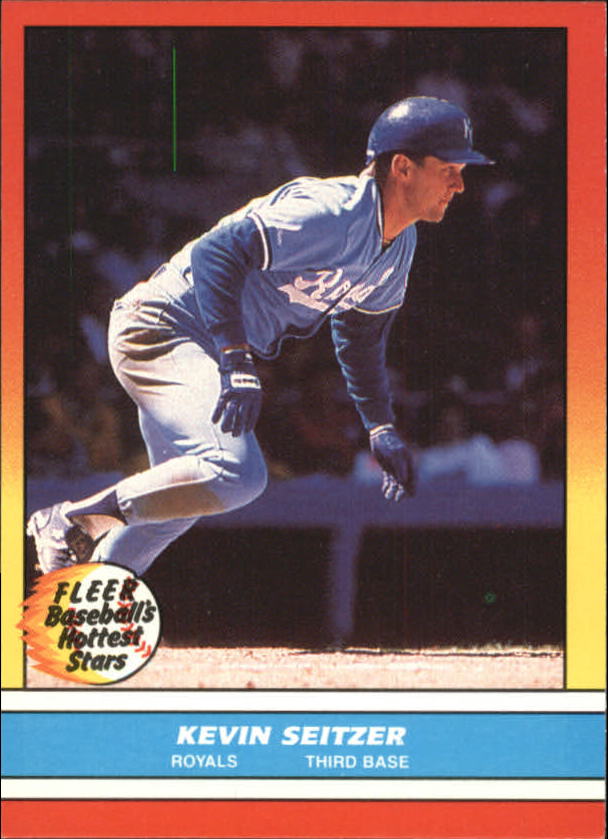 1988 Fleer Hottest Stars Baseball Cards        036      Kevin Seitzer